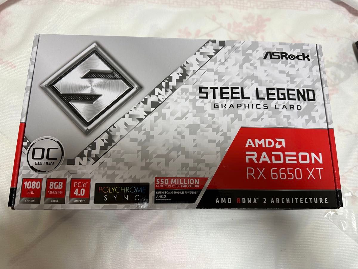 Radeon RX 6650 XT Steel Legend 8GB OC ドスパラ限定モデル