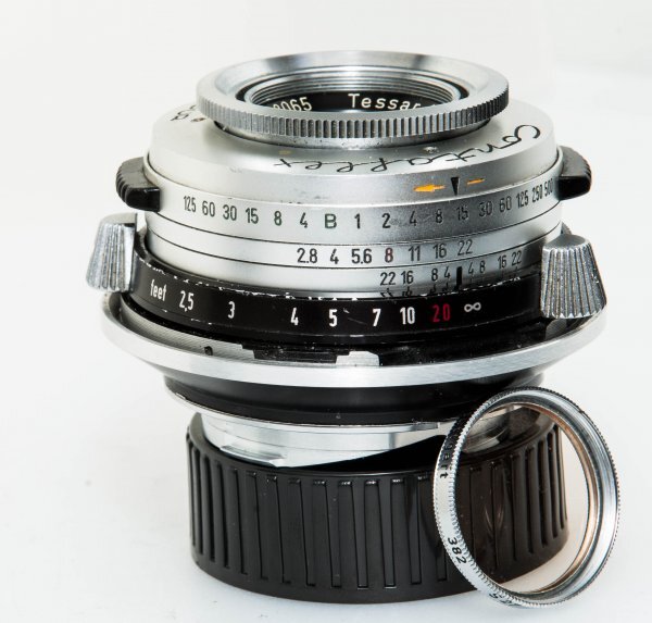 改造レンズ】Carl ZeissTessar 2.8/50mm 【Zeiss Ikon Contaflex 改造レンズ】Carl ZeissTessar 2.8/50mm 【Zeiss Ikon Contaflex