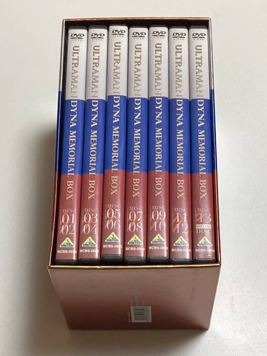 ウルトラマンダイナ メモリアルボックス DVD-BOX ディスク１４枚組 特典ディスク付き つるの剛士 木之元亮の画像2