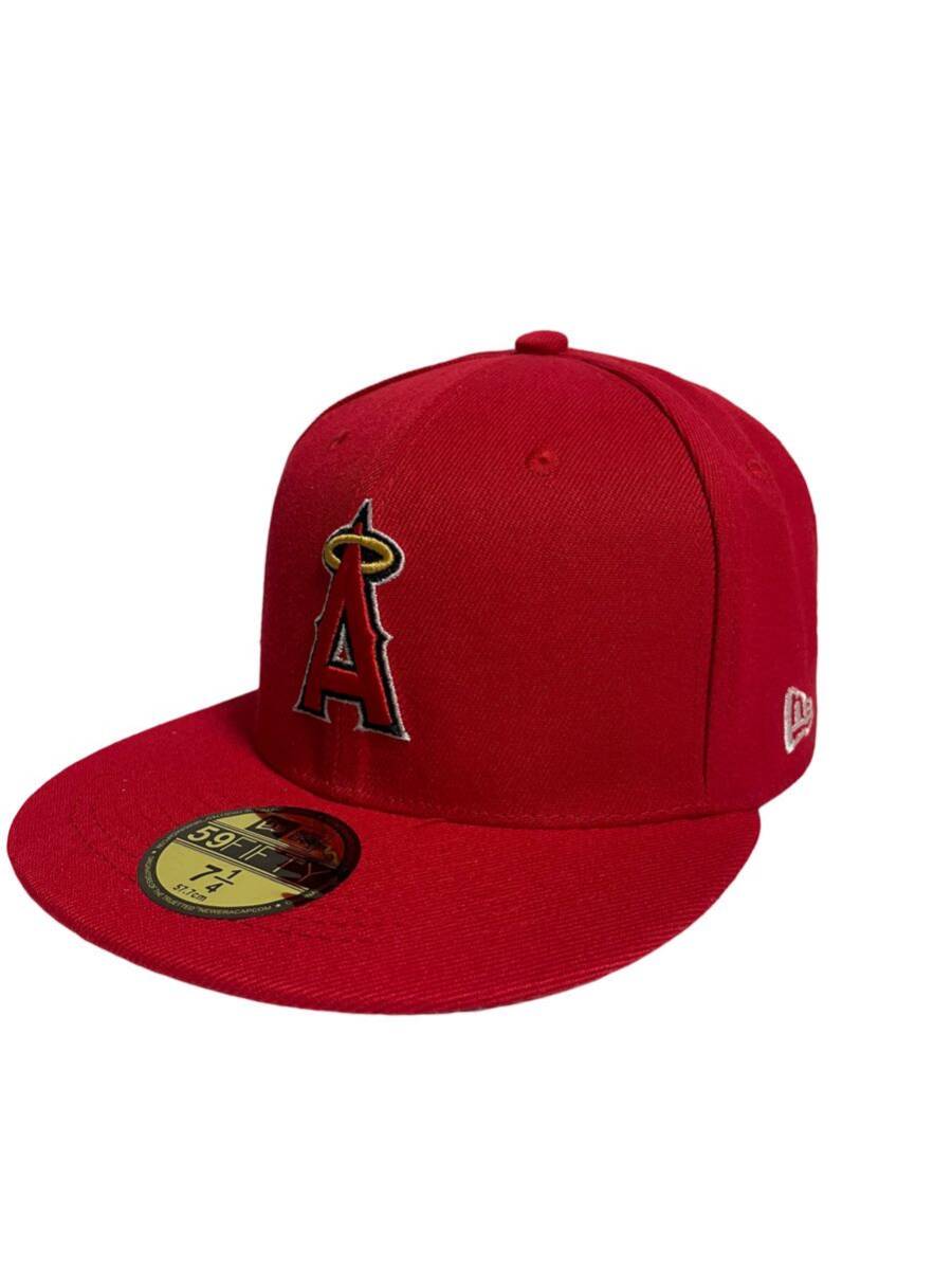  New Era 7 1/4 57.7cm 59FIFTY Los Angeles enzerusMLB колпак шляпа мужской женский newera