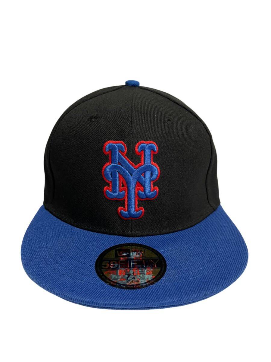 ニューエラ 59FIFTY 7 1/4 57.7cm ニューヨーク メッツ MLB キャップ 帽子 メンズ レディース 
