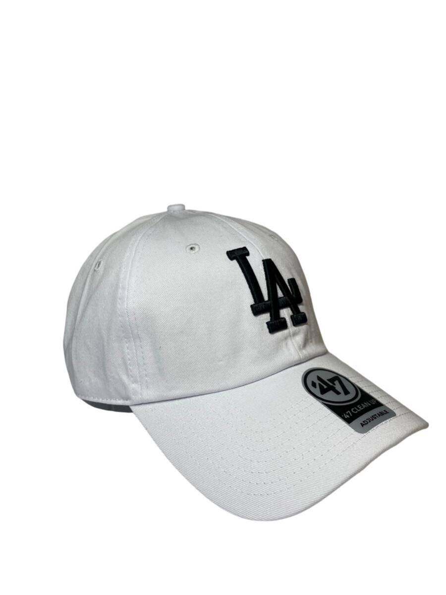 新品未使用 47brand clean upキャップ ロサンゼルス ドジャース 帽子 メンズ レディース ユニセックス 47ブランド フォーティーセブンの画像4