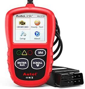 Autel Autolink AL319 OBD2スキャナー 診断機 コードの読み取りと消去 OBD2スマートでパワフルなスキャン_画像1