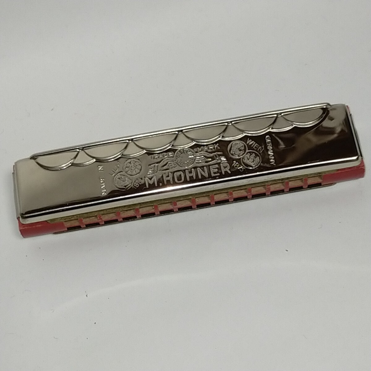 * HOHNER horn na- harmonica Alpen eko -2430/28 G Germany made *620