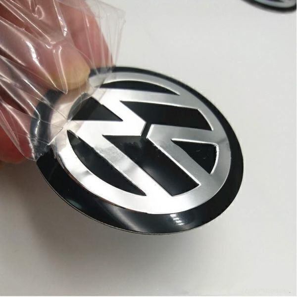 * бесплатная доставка * Volkswagen VW колесо колпаки наклейка 65mm 4 листов s незначительный модель защитная плёнка 