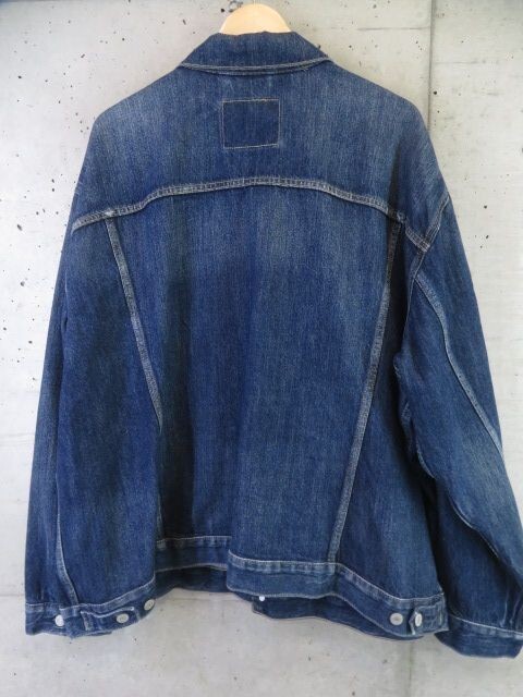 3240s17◆良品です◆4XLサイズ◆Levi’s リーバイス 3rd サード デニムジャケット Gジャン/ジージャン/ヴィンテージ風/復刻レプリカの画像5