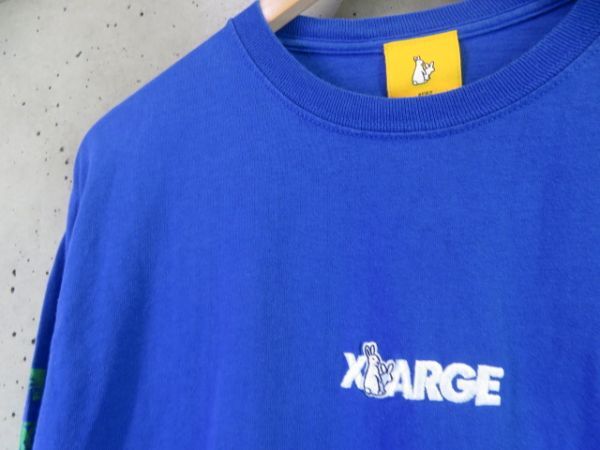 9140s3◆完売コラボ◆X-LARGE エクストララージ ♯FR2 長袖Tシャツ M/カットソー/ロンT/バッグ/鞄/スエットトレーナー/ジャケット/ブルゾンの画像5