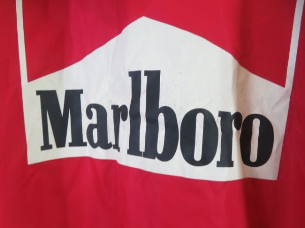 4240s14◆ヴィンテージ◆当時物◆Marlboro マルボロ 裏地ボア ベンチコート L/レーシングジャケット/グランドコート/F-1/アイルトンセナの画像3