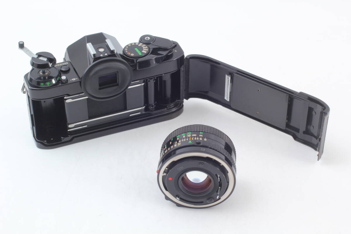 Canon AE-1 Program +NFD 50mm f1.8 キャノン 一眼レフ マニュアル フィルムカメラ YB820_画像10