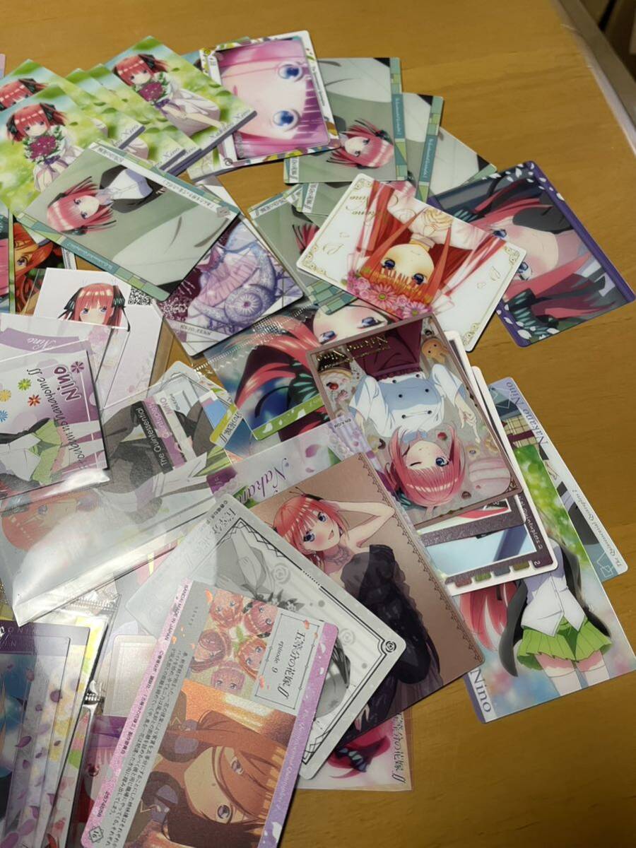 五等分の花嫁 ウエハース カード など まとめ売りの画像4