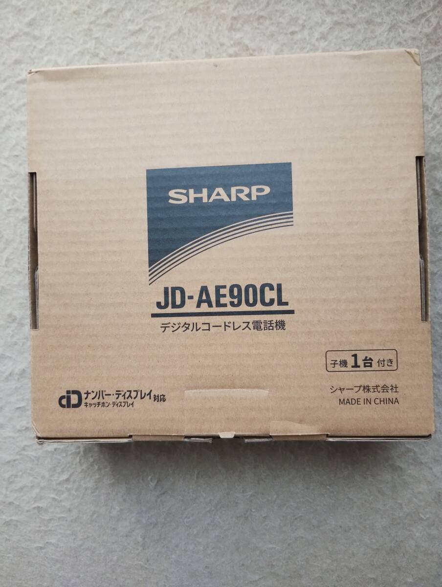 SHARP JD-AE90CL スンバーディスプレイ電話機　新品訳あり品_画像1