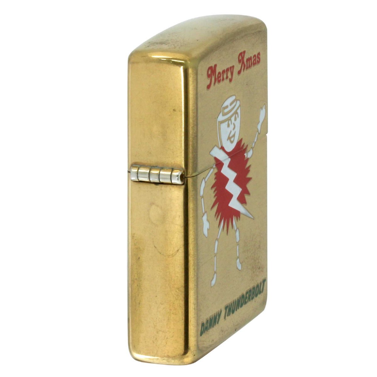 絶版/ヴィンテージ Zippo ジッポー 中古 1999年製造DANNY THUNDERBOLT ダニー・サンダーボルト社 [B]使用感ありやや傷汚れあり_画像7