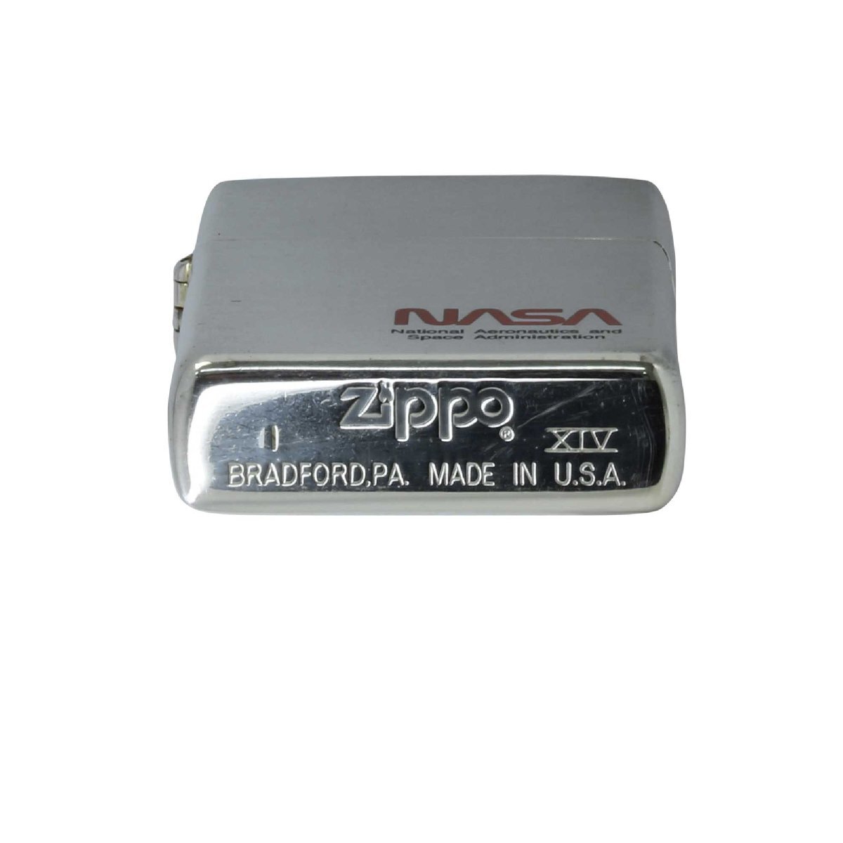 絶版/ヴィンテージ Zippo ジッポー 中古 1998年製造NASA アメリカ航空宇宙局 [C]使用感あり傷汚れあり_画像8