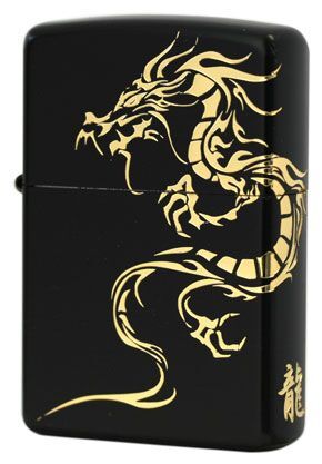 Zippo ジッポライター Tiger & Dragon 2BKG-DR_画像1