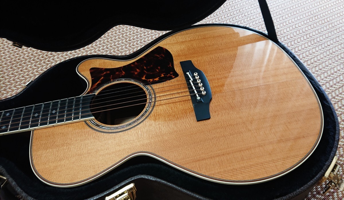 【美品】タカミネ・島村楽器 コラボギター Takamine DMP50S Natural (エレアコ)_画像2