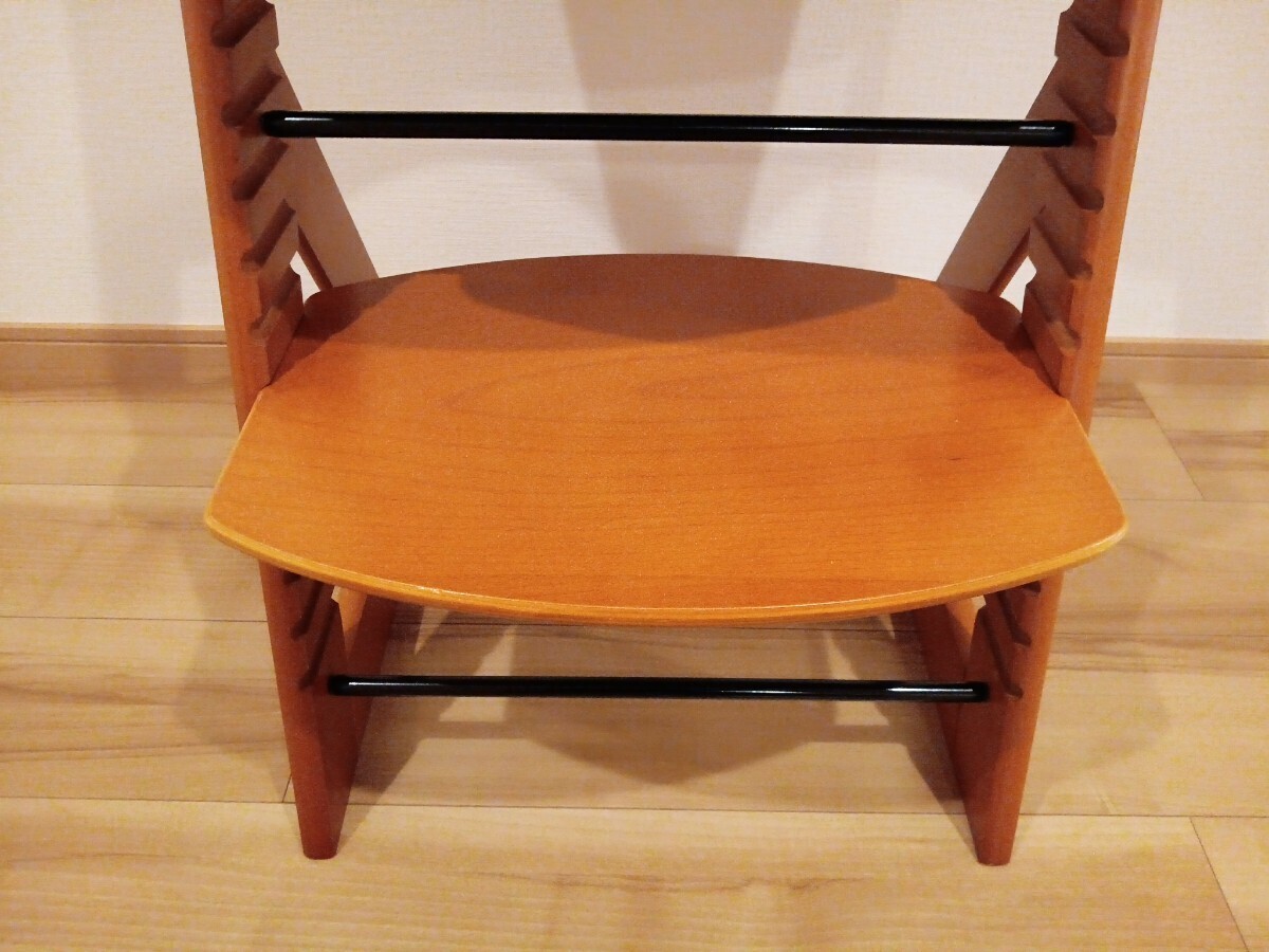 ベビーチェア ハイチェア 子供椅子 木製 ①の画像4