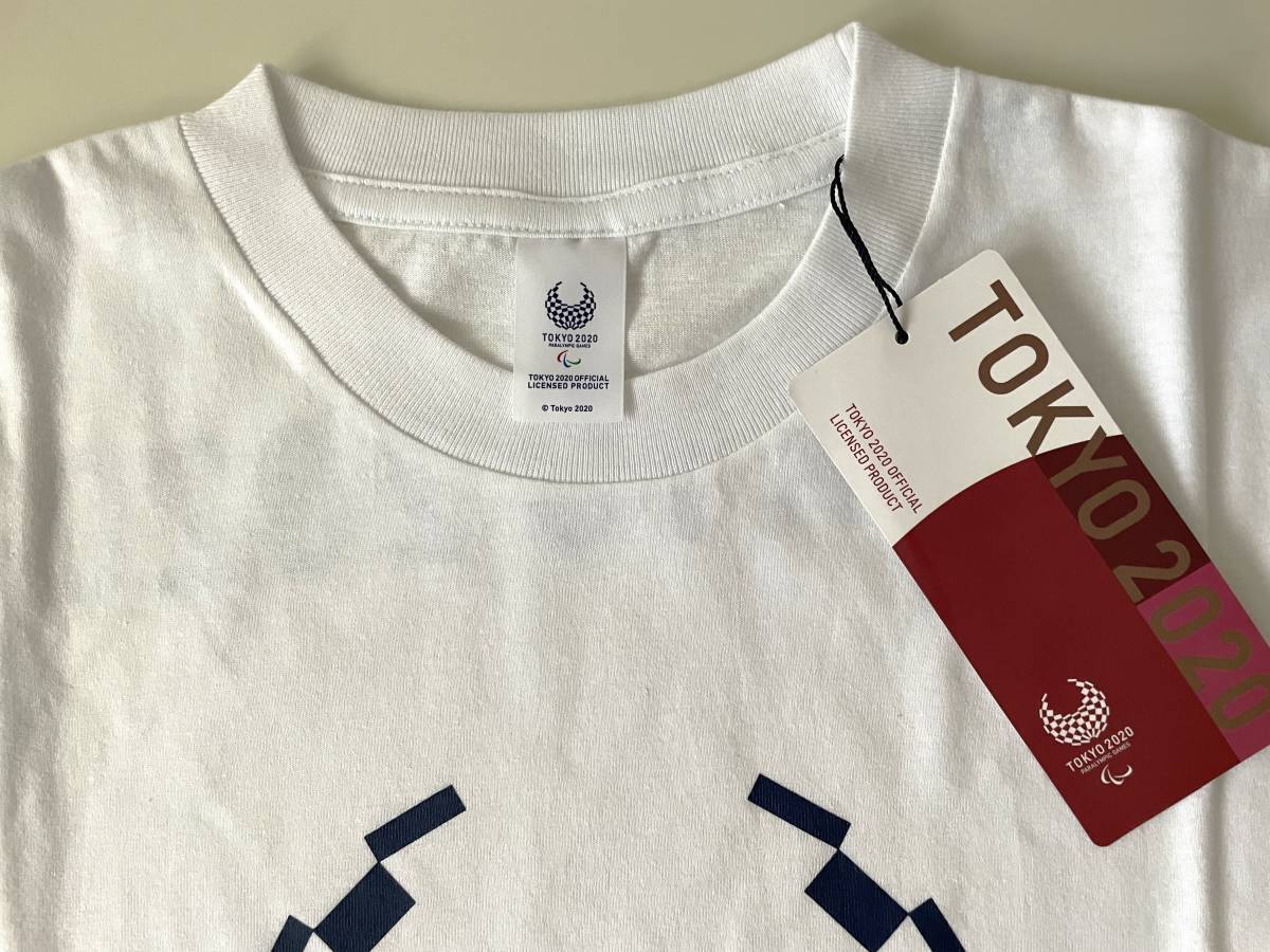 新品■東京オリンピック パラリンピック2020 Tシャツ 白(S)_画像3