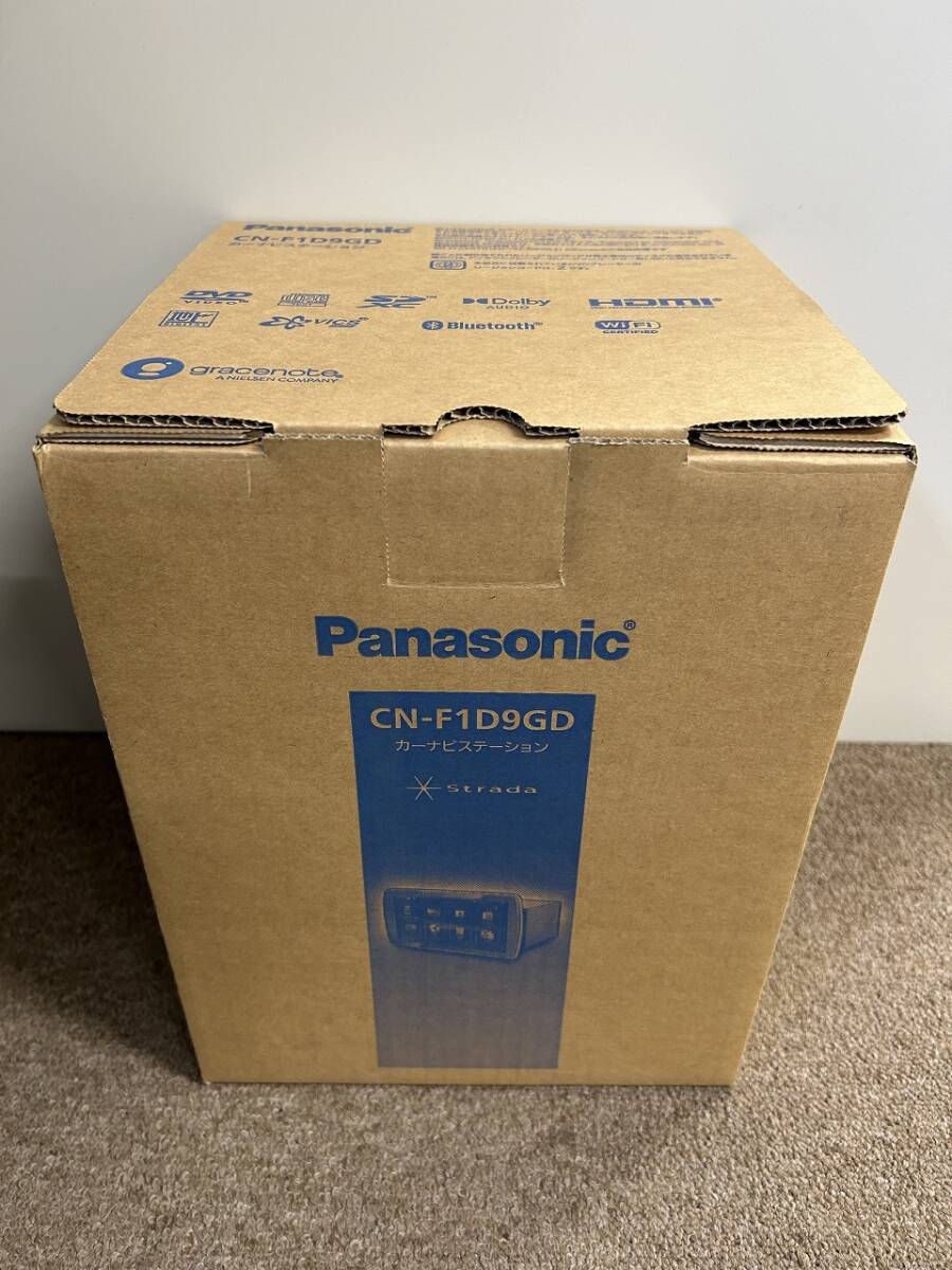 1円～！展示品☆Panasonic ストラーダ CN-F1D9GD 9インチSSDカーナビゲーションの画像1