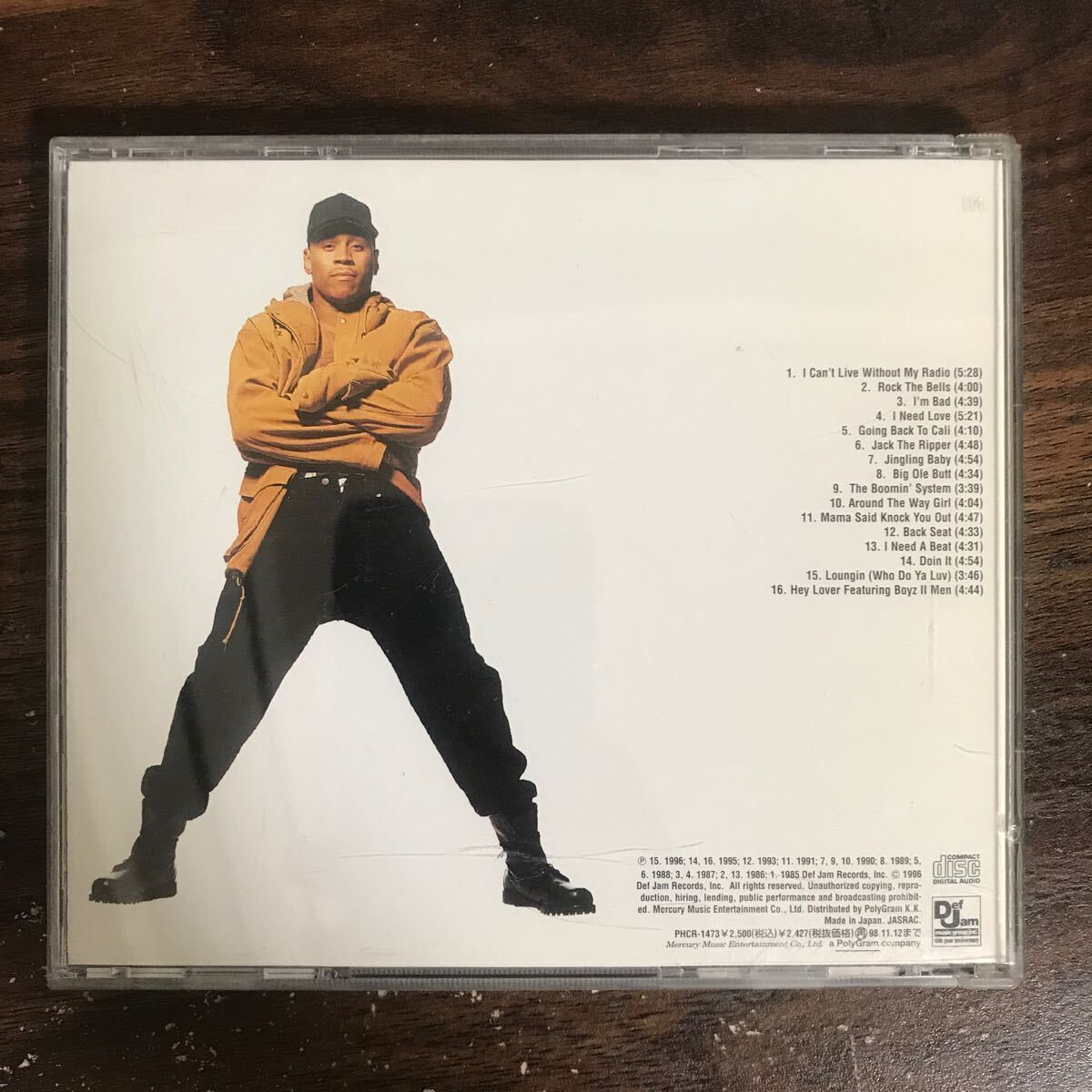 (G3120) 中古100円 All World by LL COOL J_画像2