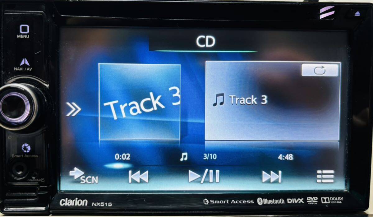 クラリオン マツダ GCX515/NX515同等 SDナビ TVワンセグ内蔵 CD DVD再生OKの画像4