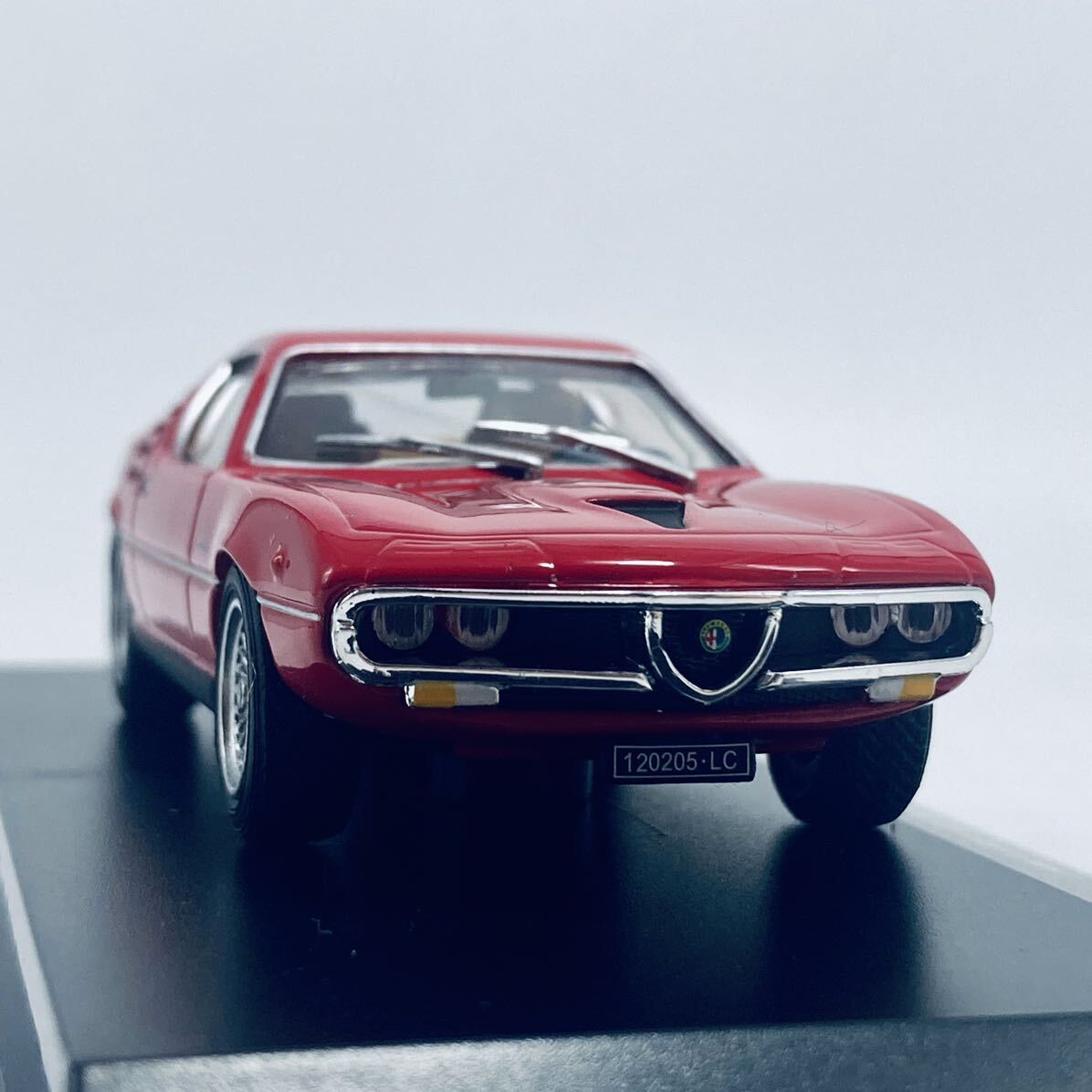 GIG ギグ EDISON GIOCATTOLI 1/43 ALFA ROMEO MONTREAL1970 アルファロメオ モントリオール レッドの画像9