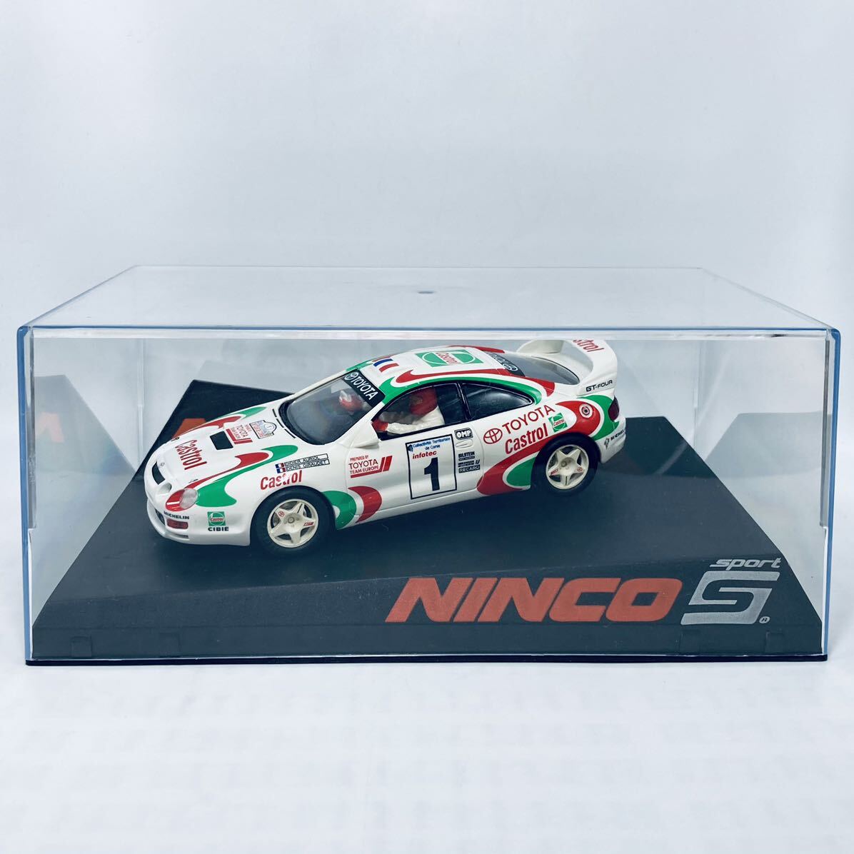 スロットカー NINCO VINTAGE 1/32 TOYOTA CELICA GT FOUR CASTROL トヨタ セリカ GT4 カストロール 50570の画像3