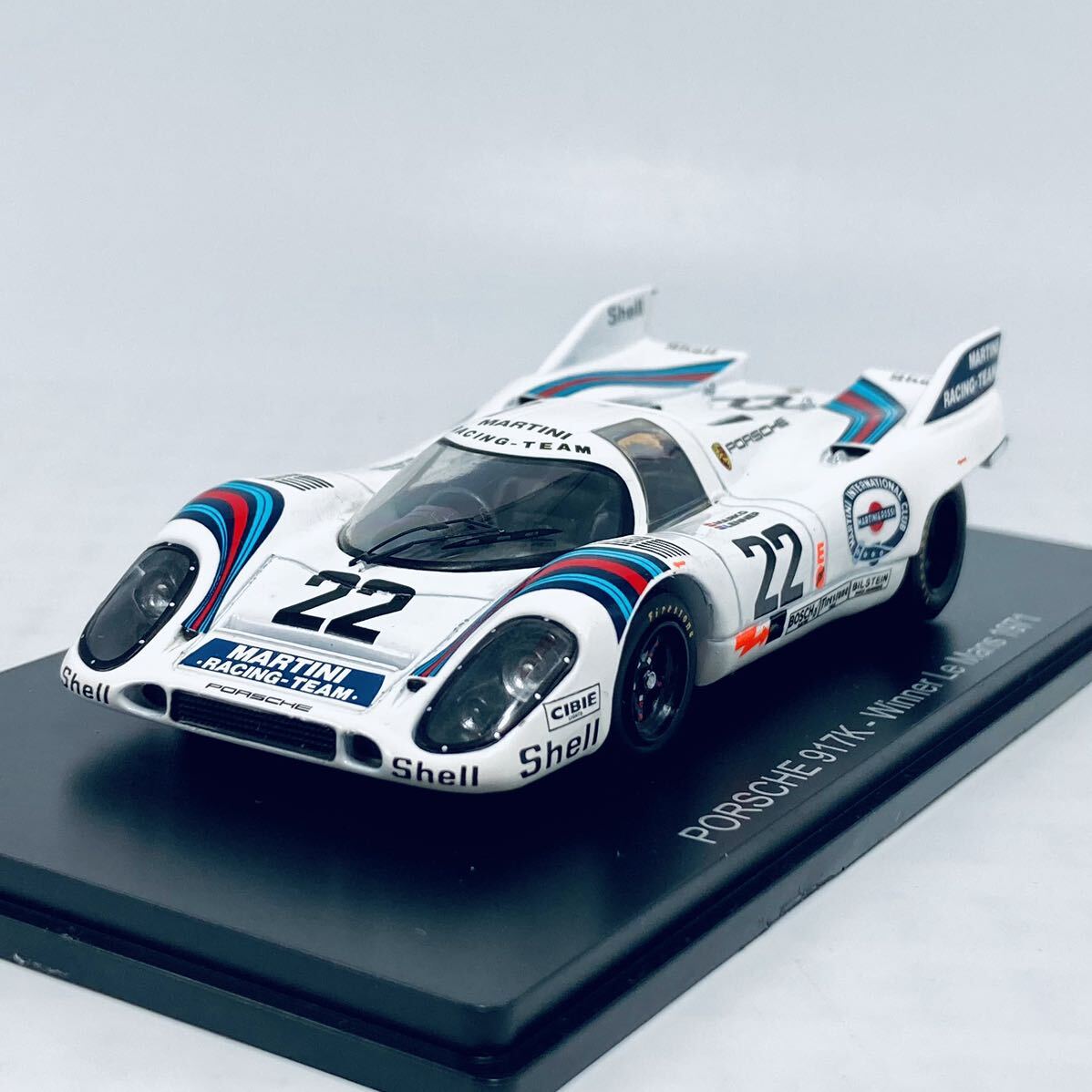 Hachette × spark 1/43 PORSCHE 917K Winner Le Mans 1971 MARTINI-RACING-TEAM ポルシェ917K マルティニレーシングの画像1