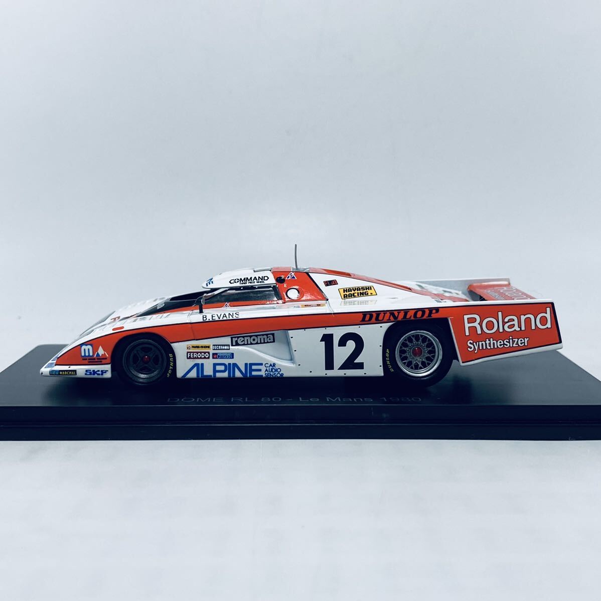 Hachette × spark 1/43 DOME RL 80 - Le Mans 1980 童夢 Roland Synthesizerの画像7