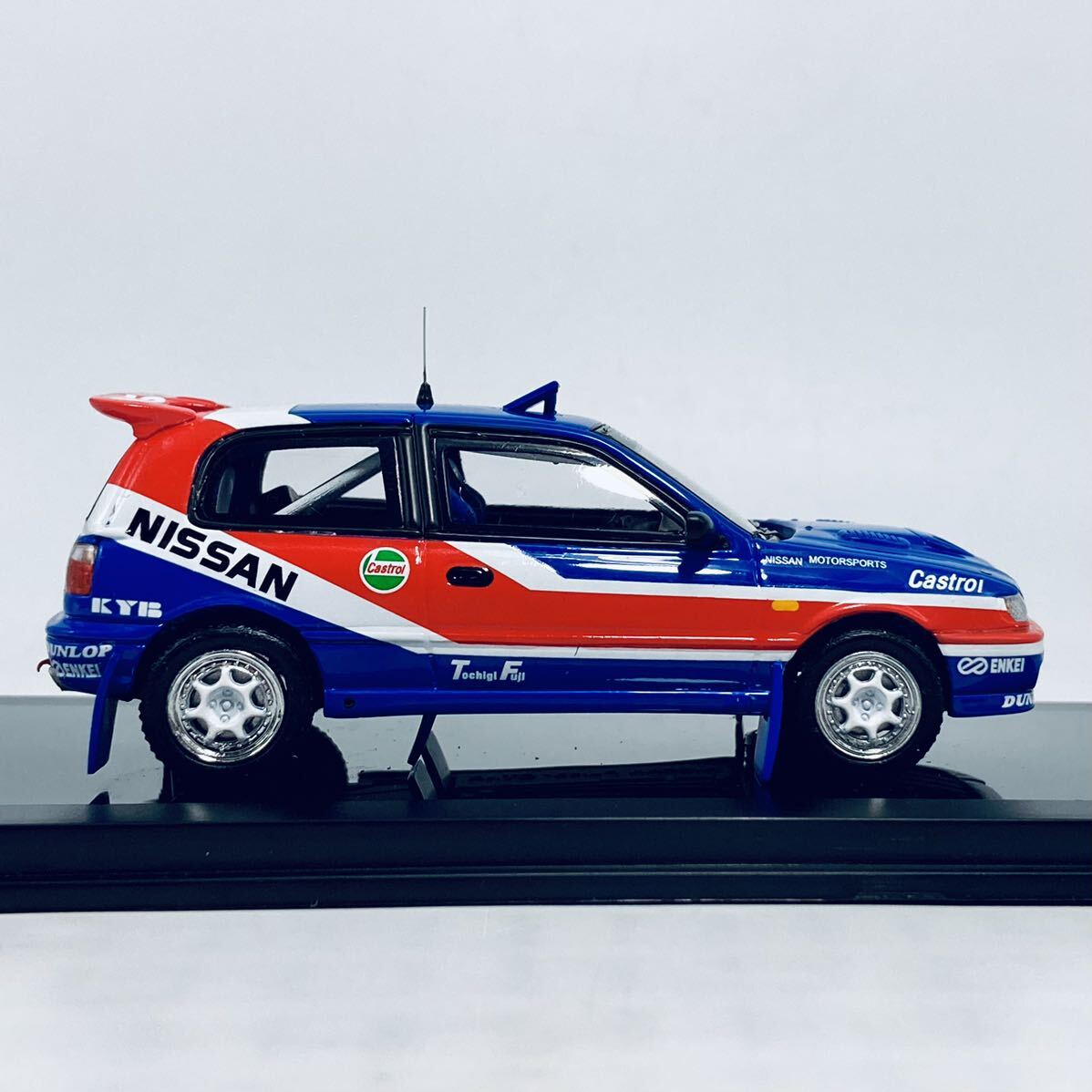 絶版品 希少モデル NOREV LUMYNO 1/43 NISSAN PULSAR GTI-R 1991 Test Version 日産 パルサー GTI-Rの画像9