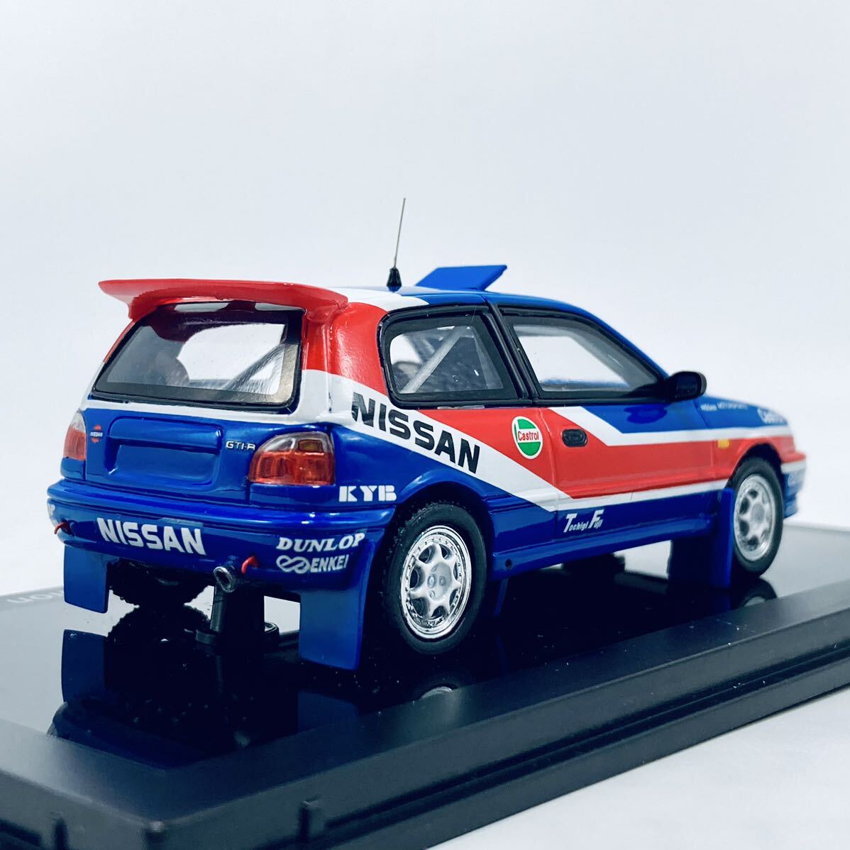 絶版品 希少モデル NOREV LUMYNO 1/43 NISSAN PULSAR GTI-R 1991 Test Version 日産 パルサー GTI-Rの画像4