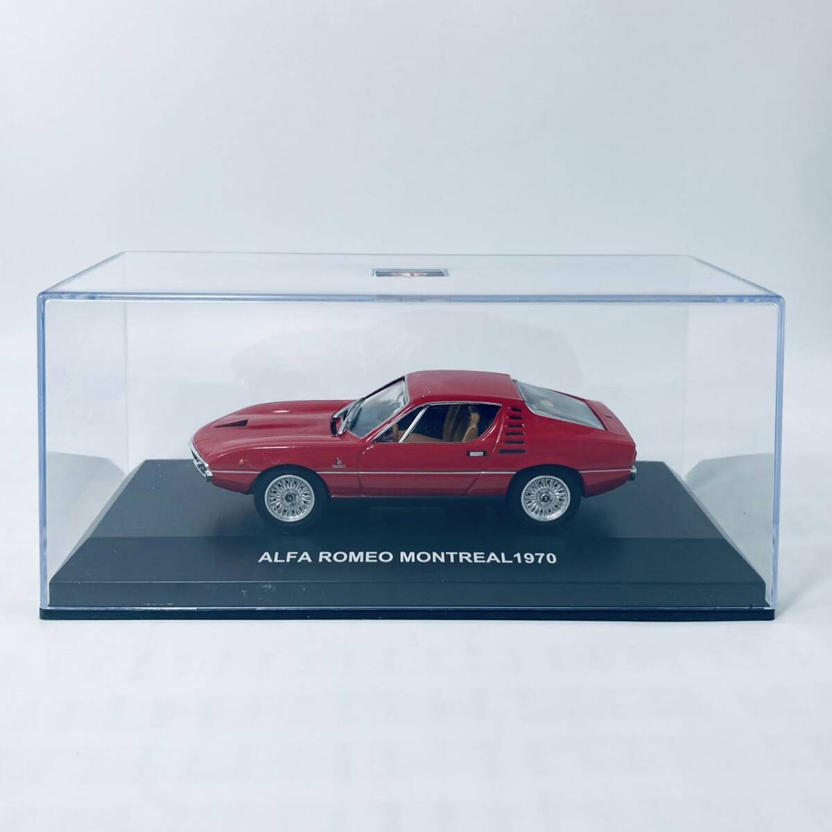 GIG ギグ EDISON GIOCATTOLI 1/43 ALFA ROMEO MONTREAL1970 アルファロメオ モントリオール レッドの画像3