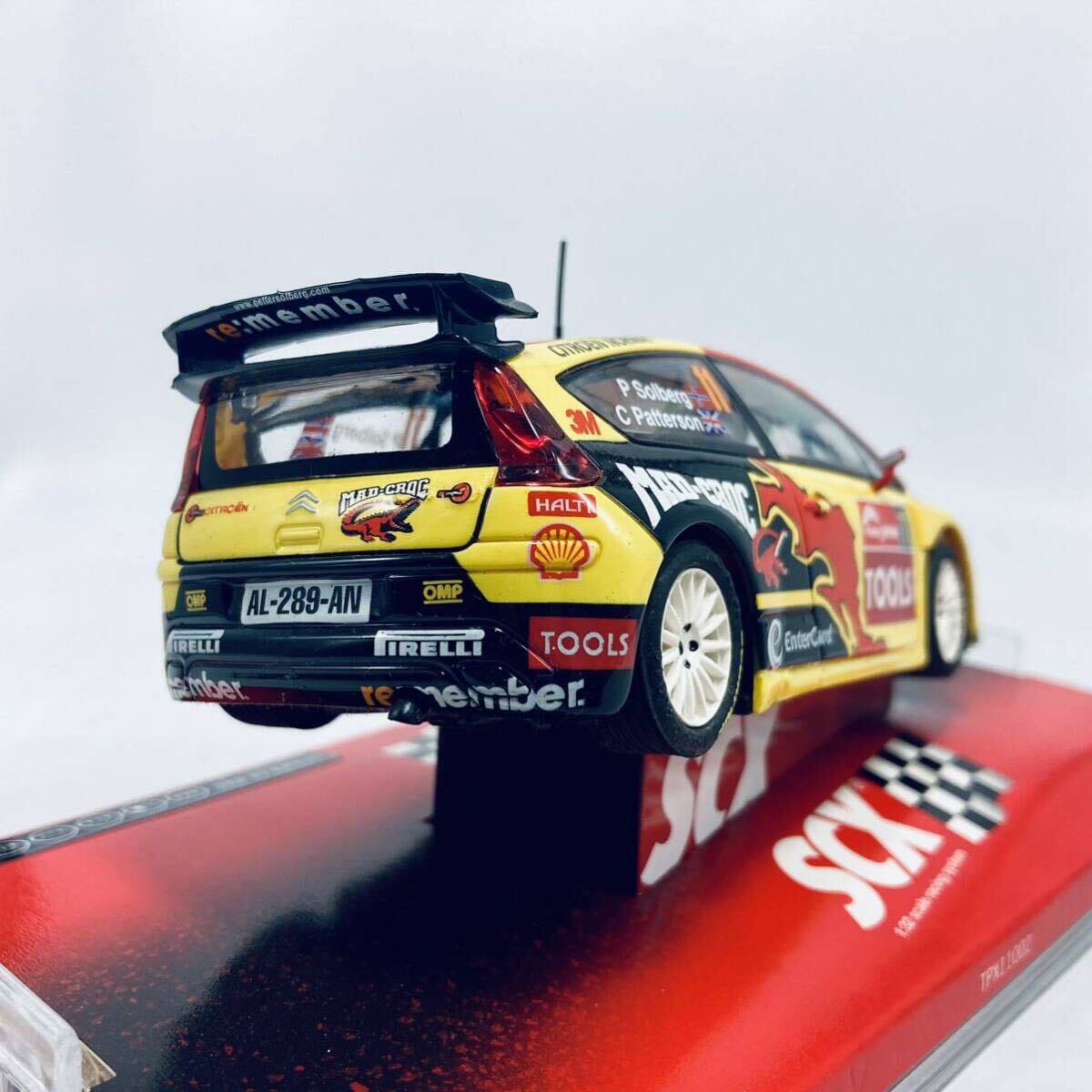 スロットカー SCX 1/32 CITROEN C4 WRC SOLBERG シトロエン C4 WRC ソルベルグの画像8