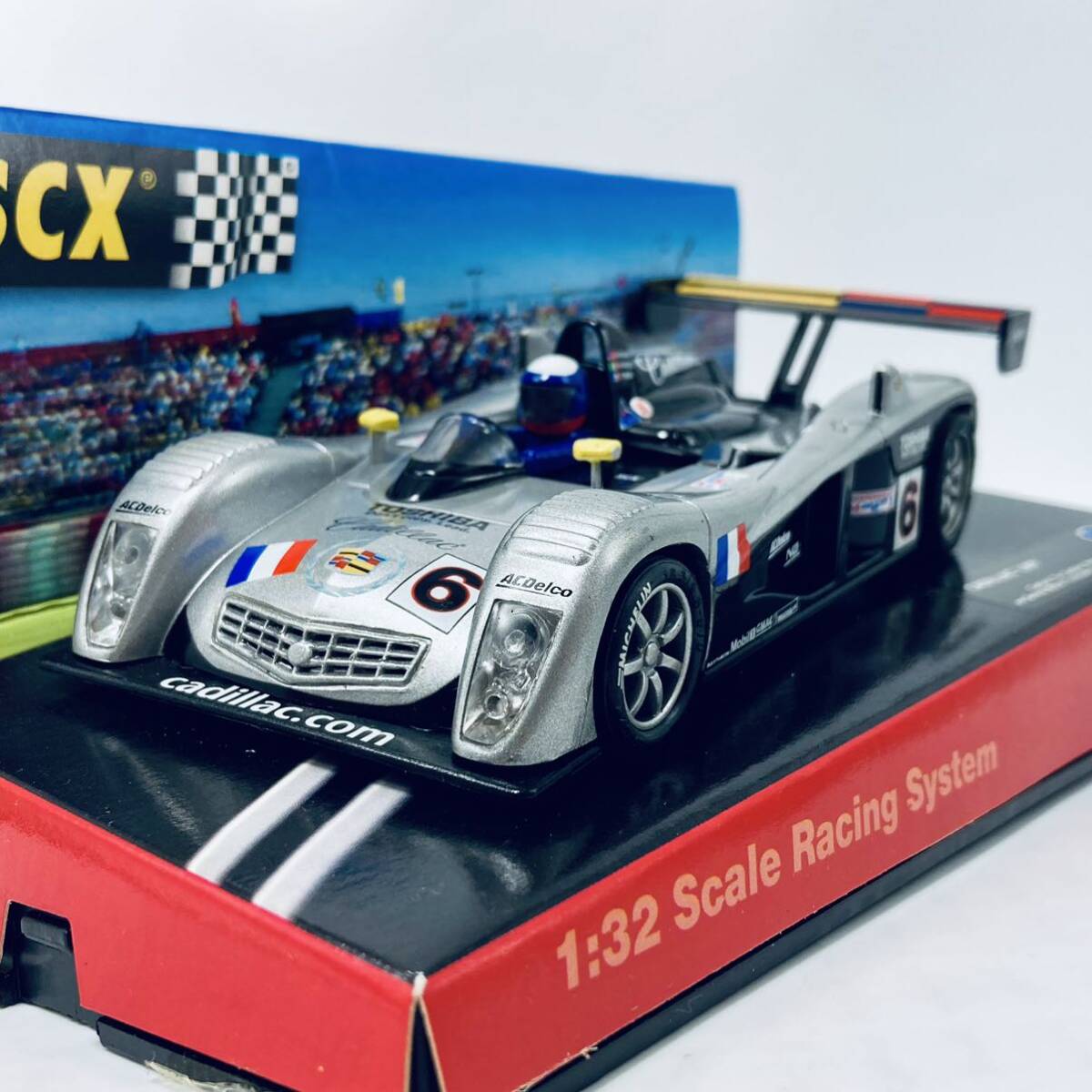 スロットカー SCX 1/32 CADILLAC NORTHSTAR LE MANS 2001 キャデラック ノーススター ル・マン2001の画像1