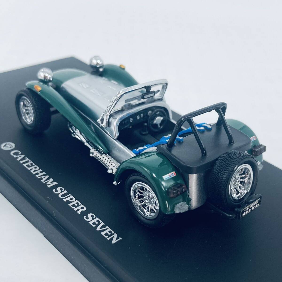 外箱無し 絶版品 KYOSHO 1/43 CATERHAM SUPER SEVEN ケータハム スーパーセブン クラムシェルフェンダーの画像9