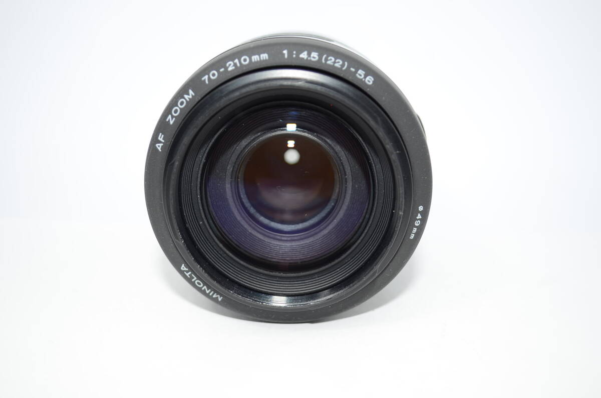 【外観並級】MINOLTA 50mm /35-105mm /70-210mm レンズ3本セット #t13050の画像3