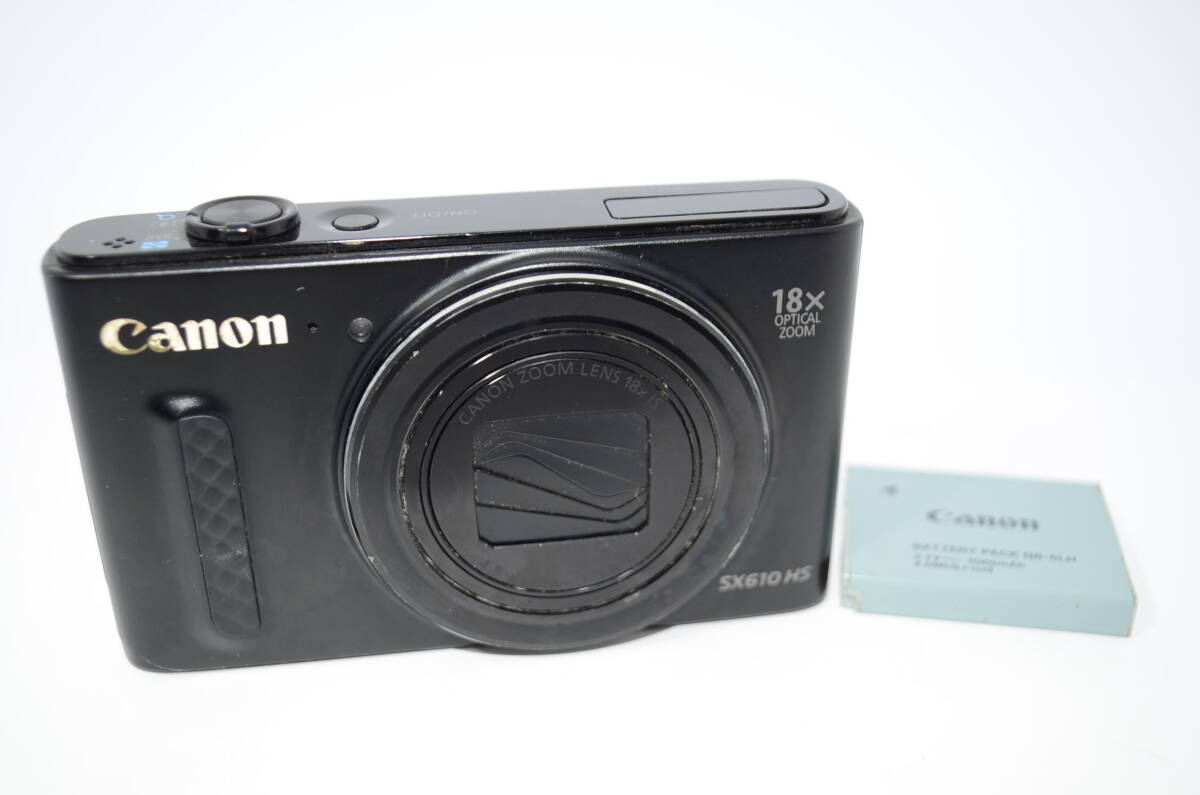 【外観並級】Canon デジタルカメラ PowerShot SX610 HS ブラック 　#s5792