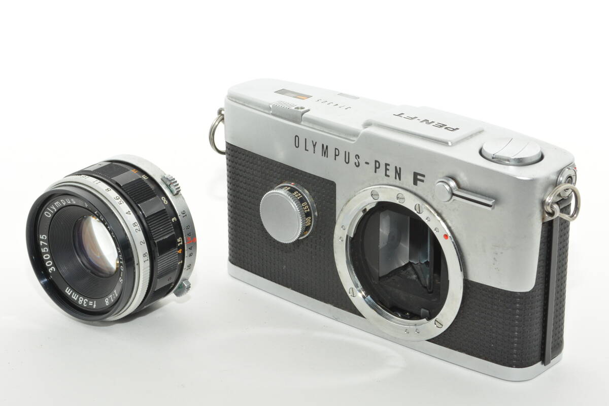 【外観特上級】OLYMPUS PEN FT / F.Zuiko Auto-S 38mm F1.8　#s5162_画像1