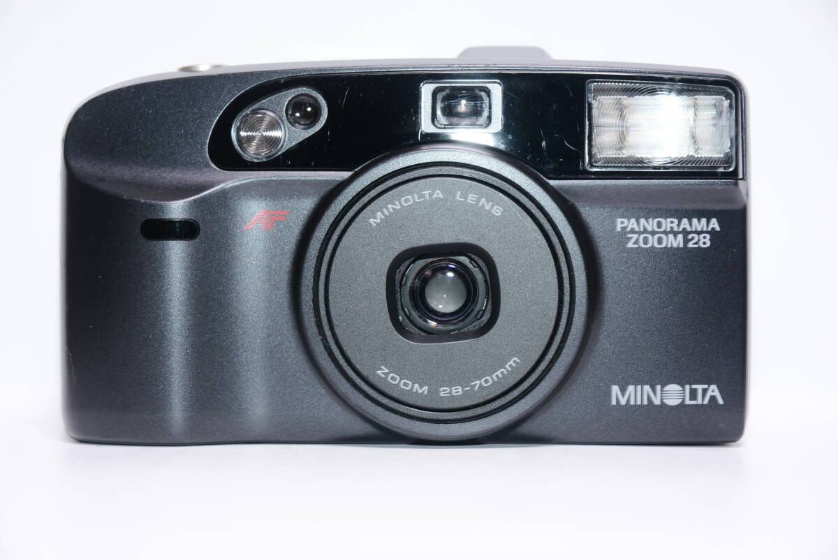 【外観特上級】MINOLTA PANORAMA ZOOM 28 コンパクトフィルムカメラ　#s5559_画像1