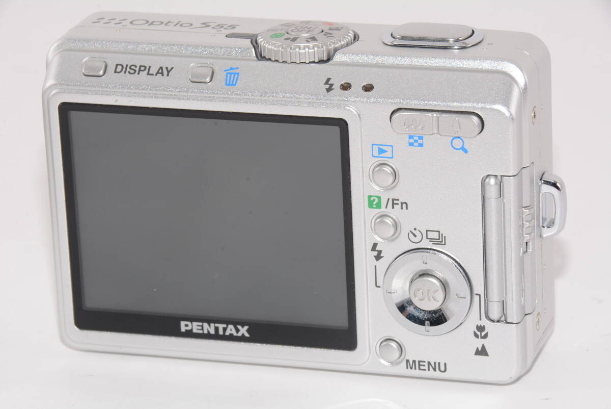 【外観特上級】PENTAX ペンタックス Optio S55 デジカメ デジタルカメラ　#s6147_画像2