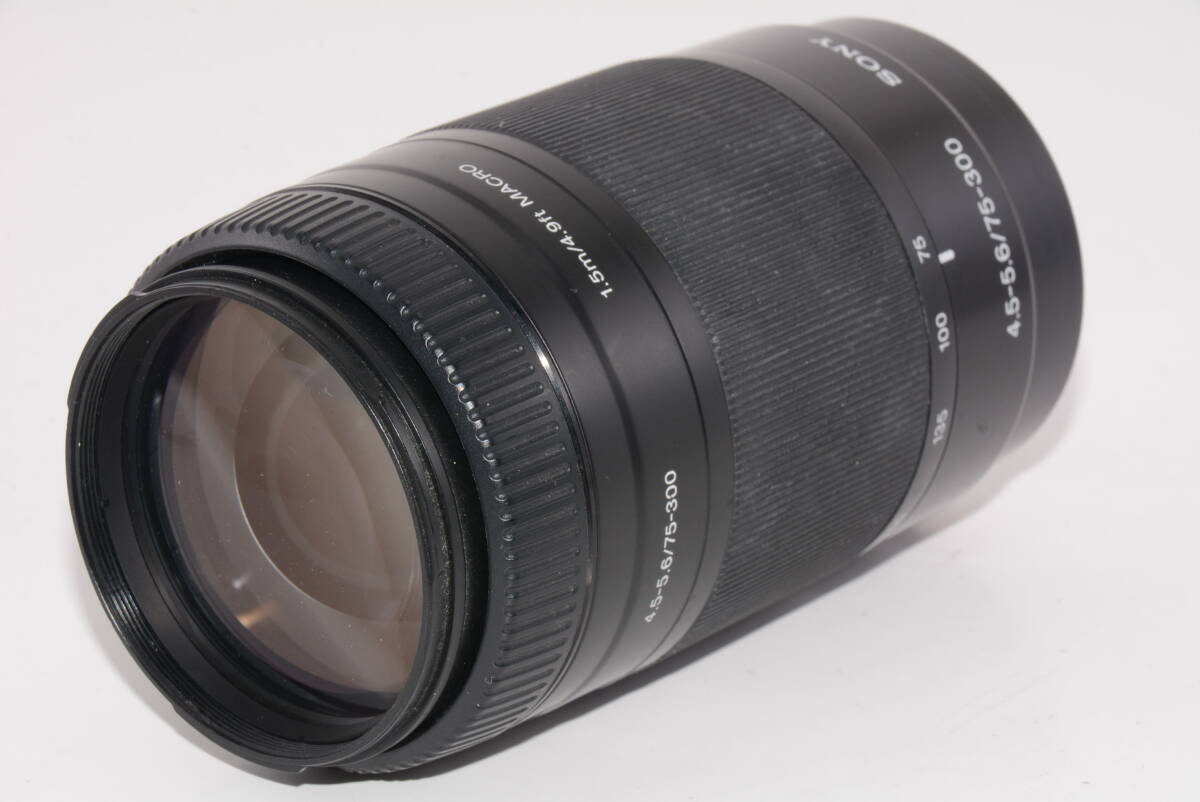 【外観特上級】ソニー SONY 望遠ズームレンズ 75-300mm F4.5-5.6 フルサイズ対応 #s6340の画像1