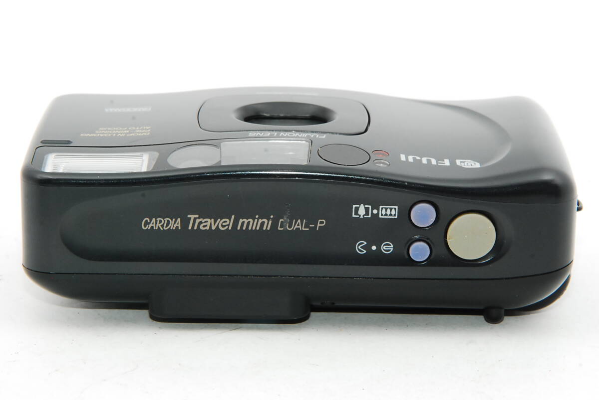 【外観特上級】FUJI CARDIA Travel mini DUAL-P コンパクトフィルムカメラ #s6152の画像3