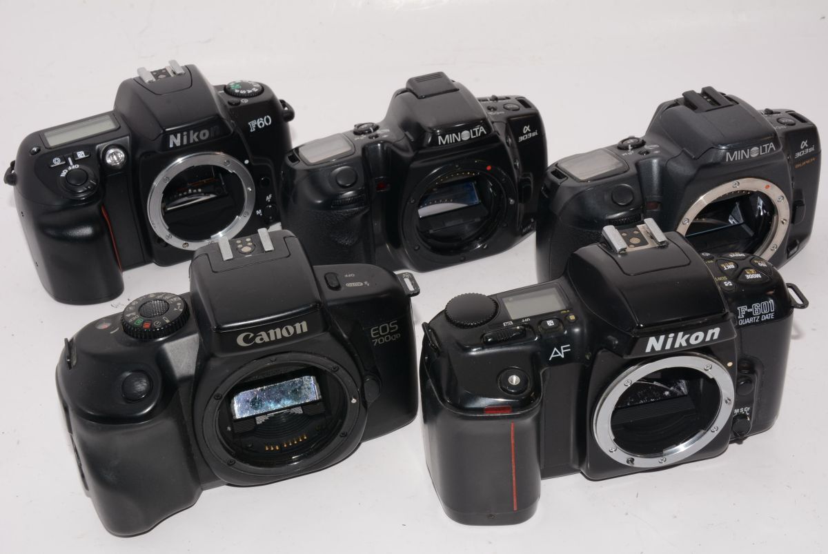 【訳あり】ジャンク フィルムカメラ 一眼 14台まとめて AF Canon Nikon MINOLTA など色々 #s7351_画像6