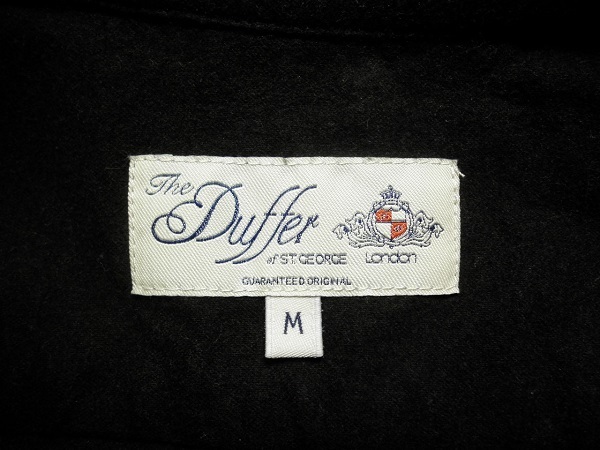 ◆The DUFFER of St.GEORGE カモフラージュ柄 ラインリブ袖シャツ カモフラ M ダファーオブセントジョージ シャツ wjk◆_画像4