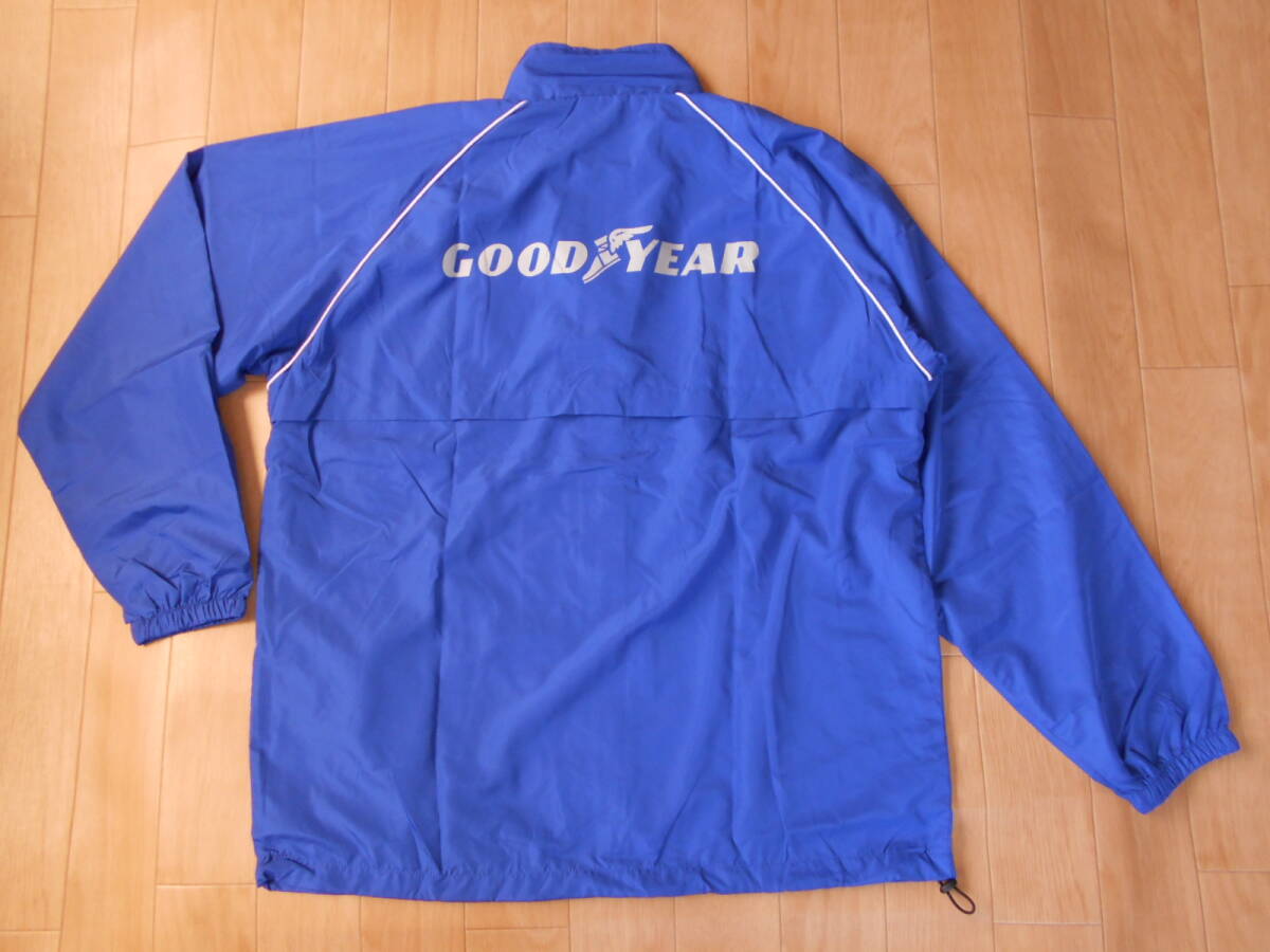 ☆GOOD YEAR/グッドイヤー ZIPウインドブレーカー裏地メッシュ サイズXL 美品！タイヤ企業スタッフジャンパー//F1スーパーGTニスモTRDHRCの画像4