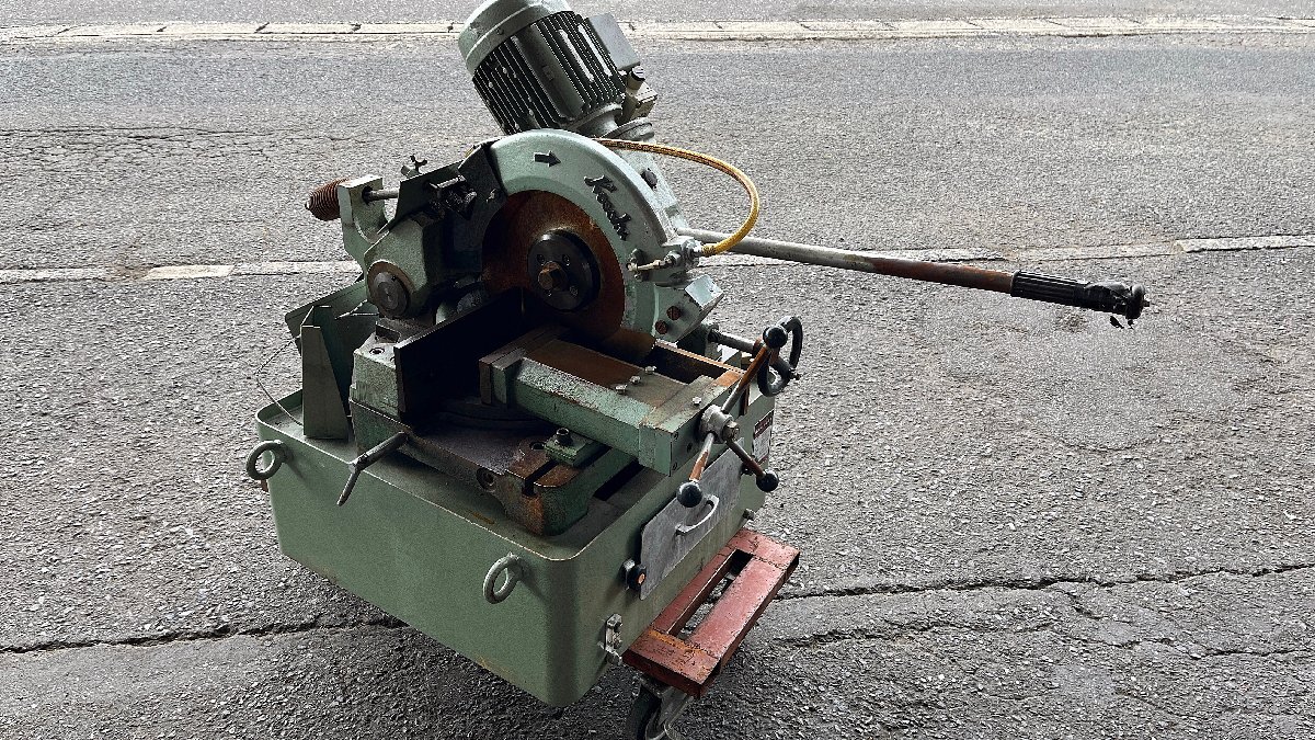 ★中古★Kosoku 高速電機 精密メタル切断機 KCM-370N 動作OK 200V三相 金属加工 切断 メタルソー 370mm)倉a