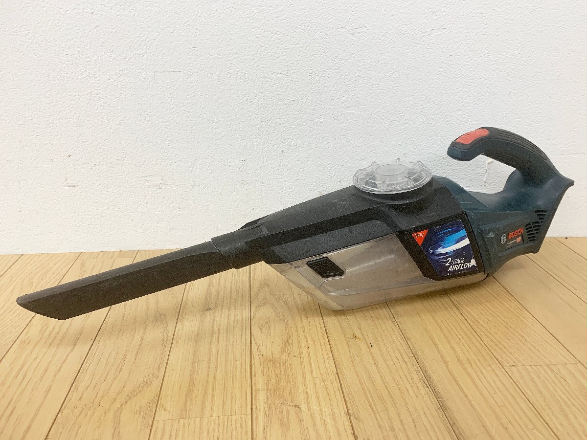 ★中古★ボッシュ BOSCH 18Vコードレスクリーナー GAS18V-1 本体/バッテリー4個/充電器 ハンディ 充電式掃除機 スティックタイプ)倉bの画像6