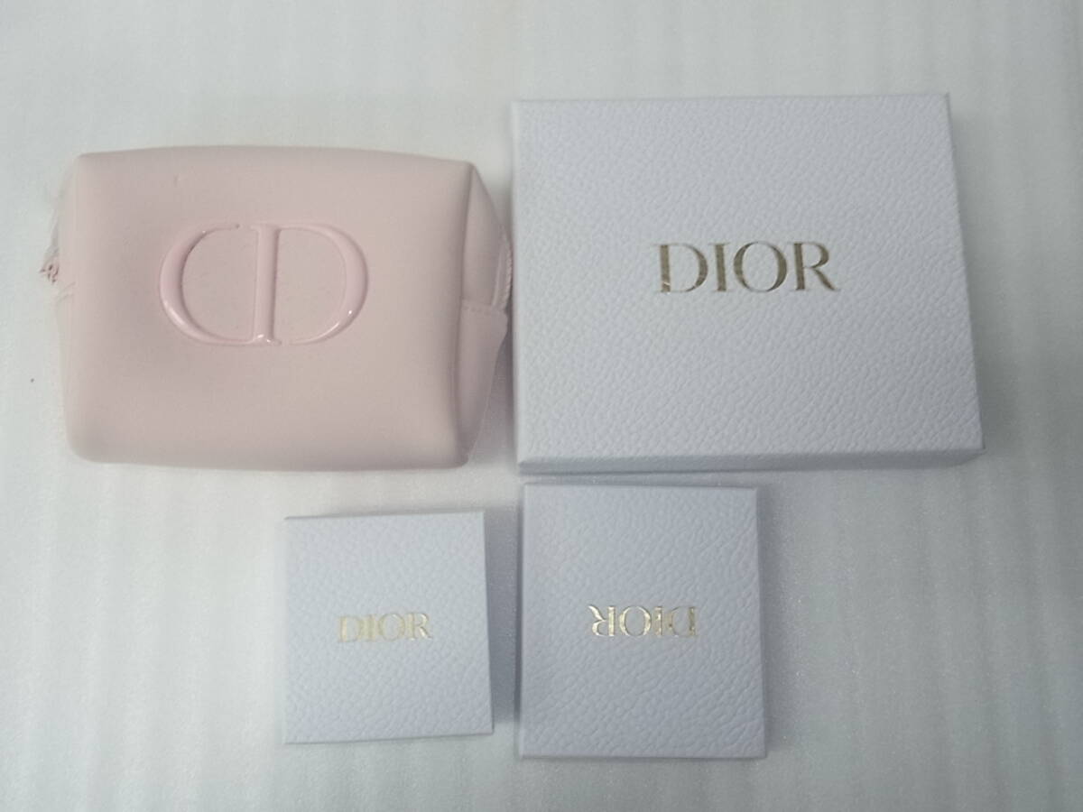 3257 Dior ディオール 香水 化粧ポーチ その他 ノベルティ ４点セット 新品同様の画像6