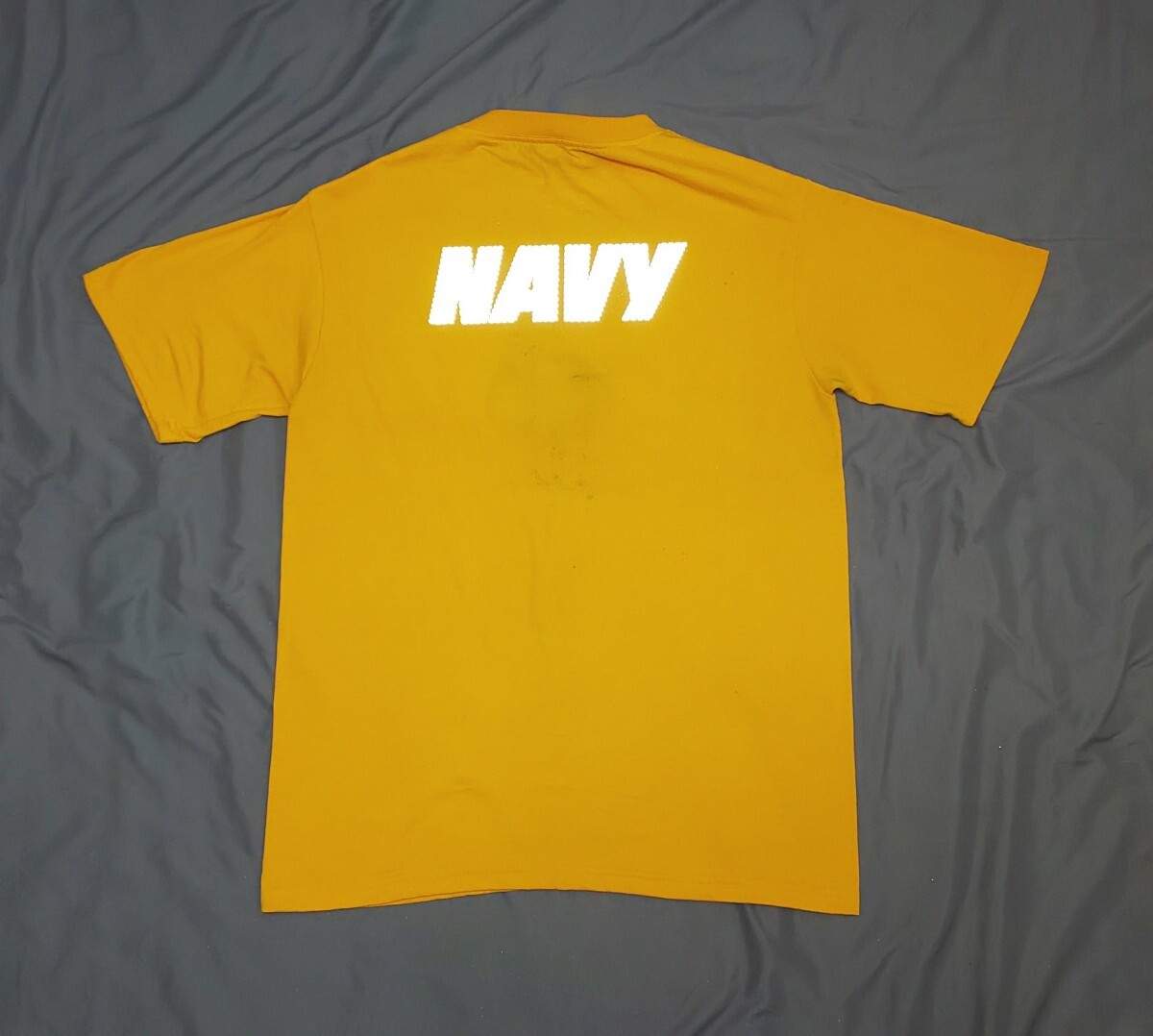 米海軍実物 NAVY PTシャツ 半袖Tシャツ サイズMの画像8