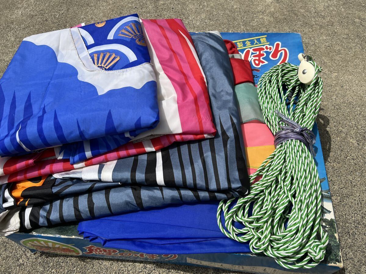 中古 鯉のぼり 金太郎 5m こいのぼり セット こどもの日 節句 中古 鯉のぼり 金太郎 5m こいのぼり セット こどもの日 節句