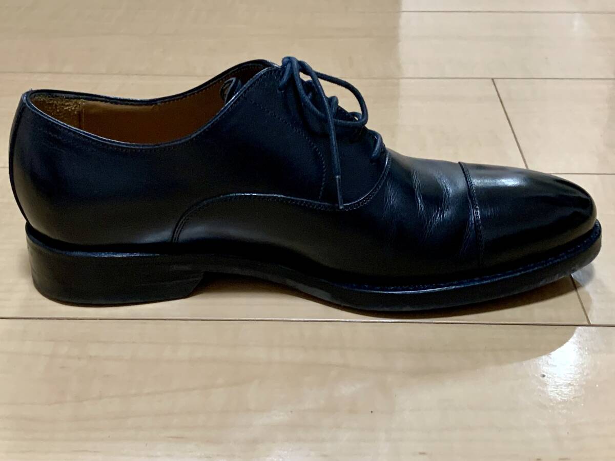 Jalan Sriwijaya ジャラン スリウァヤ ストレートチップ 98321 BLACK ブラック (DAINITE SOLE) UK6(24.5cm)の画像8